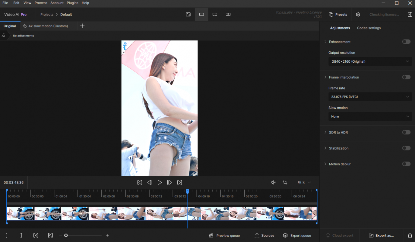 Topaz Video AI Pro 7.0.1 绿色便携版