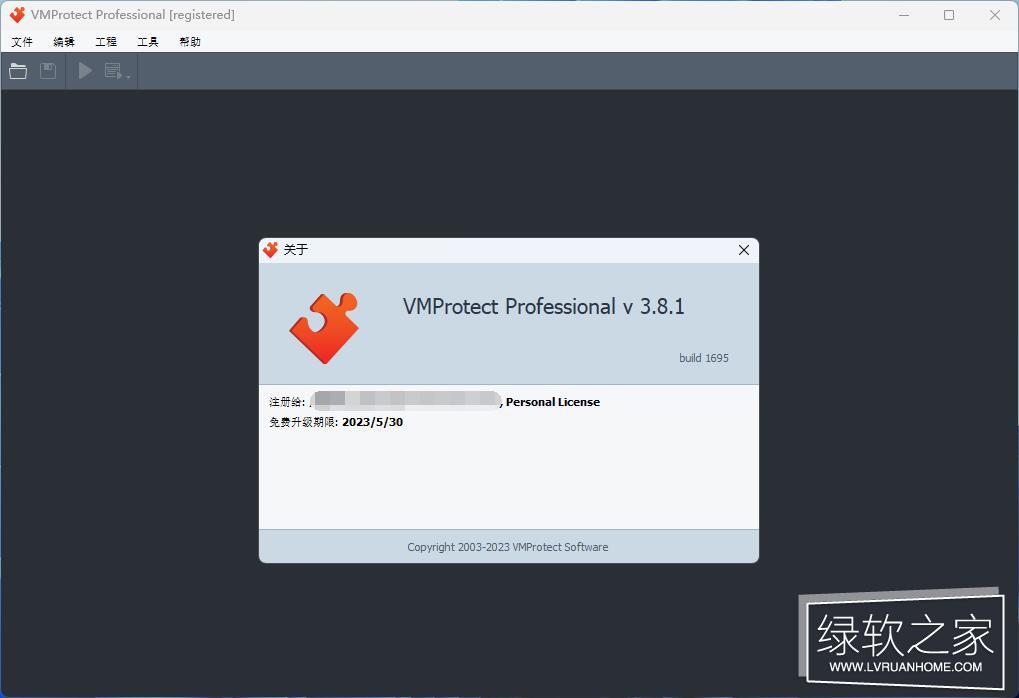 VMProtect Professional v3.8.1.1695