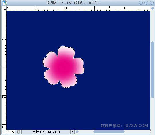用Photoshop鼠绘漂亮的梅花第9步